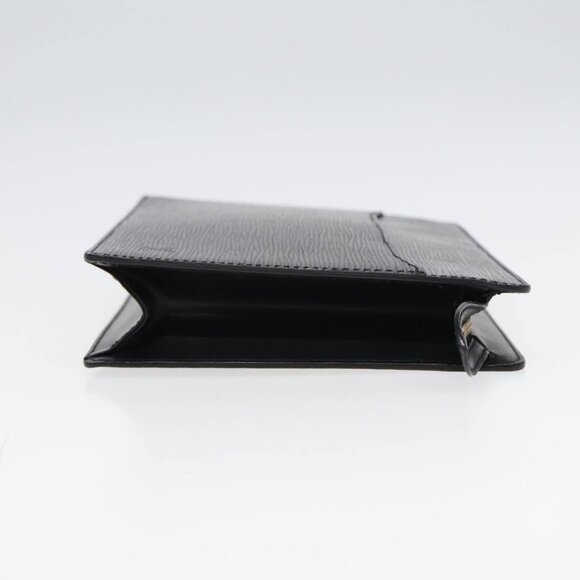 LOUIS VUITTON Epi Pochette Homme Clutch Bag Black Noir - Picture 3 of 16